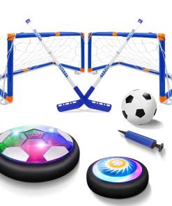 Set de Fútbol Hockey de Aire - Juego de 7 en 1 con Pelota