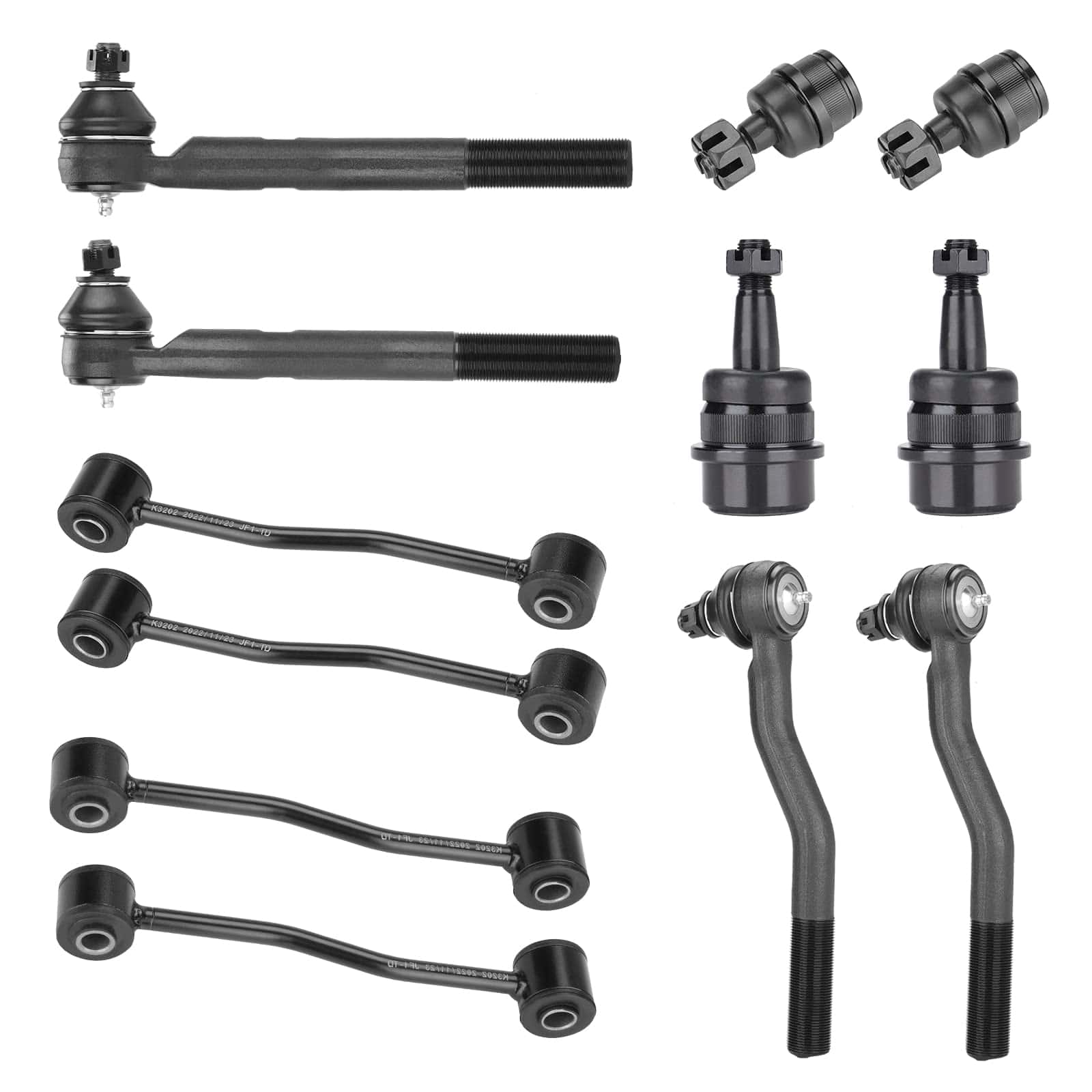 Kit de Baleros de Bola Superiores e Inferiores delanteros,