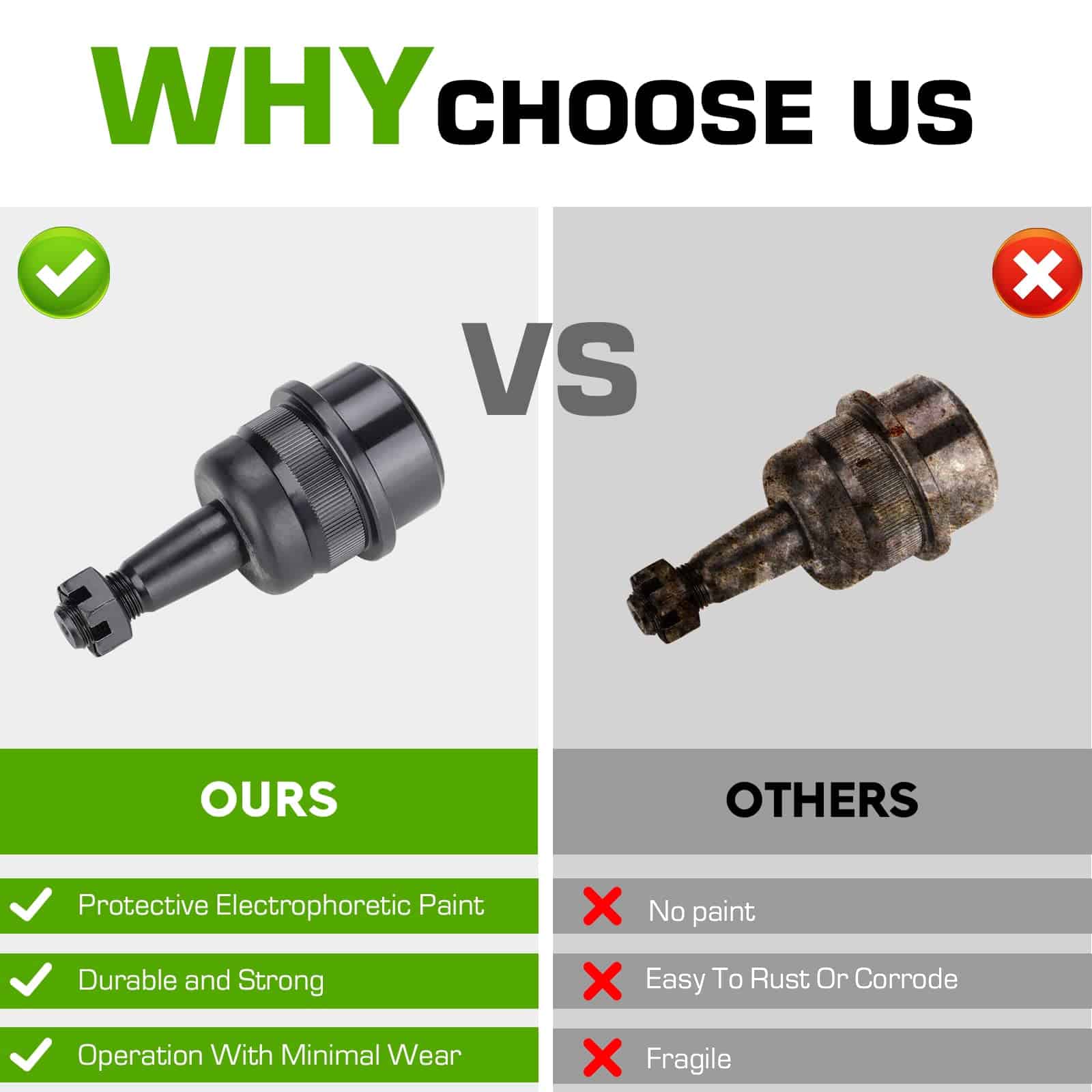 Kit de Baleros de Bola Superiores e Inferiores delanteros, - Imagen 4