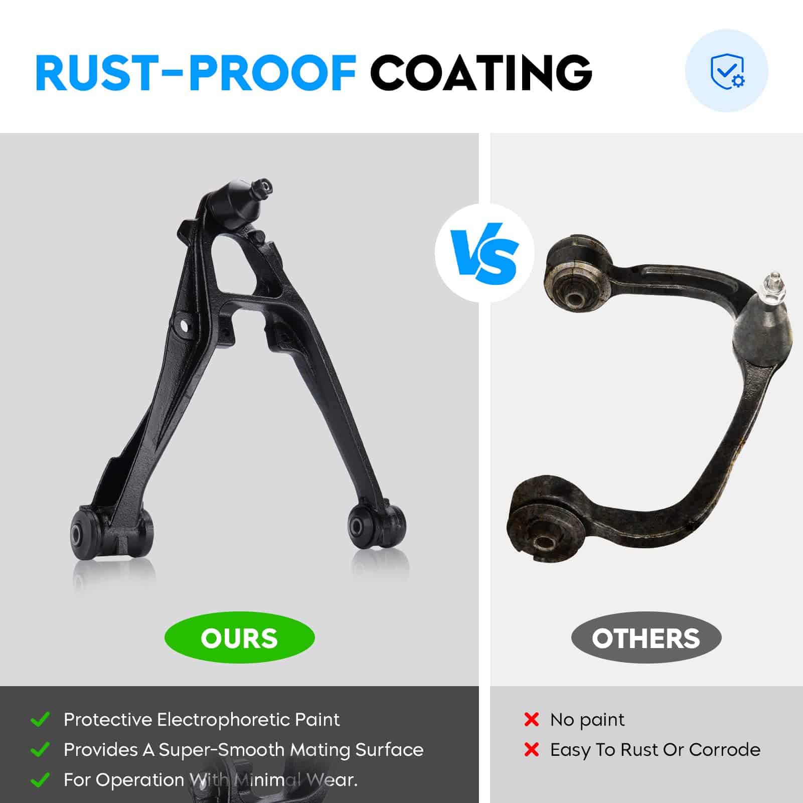 Brazo de control inferior delantero del lado del conductor - Imagen 5