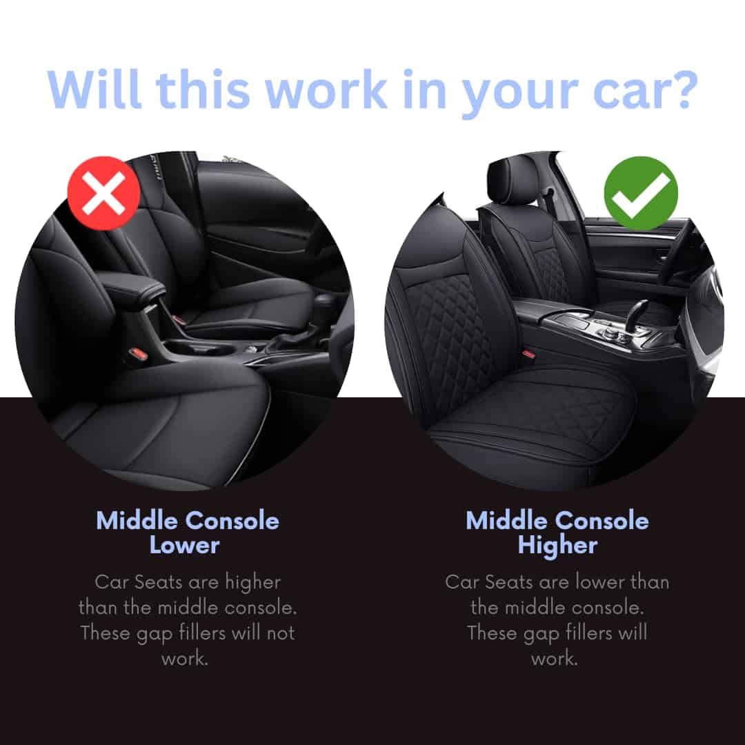 Rellenos de huecos del asiento del automóvil SeatBuddy, - Imagen 7