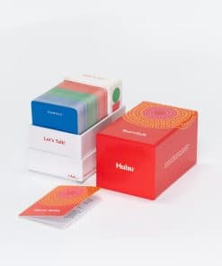 Hubu TeamTalk Juego: Barajas de cartas para rompehielos,