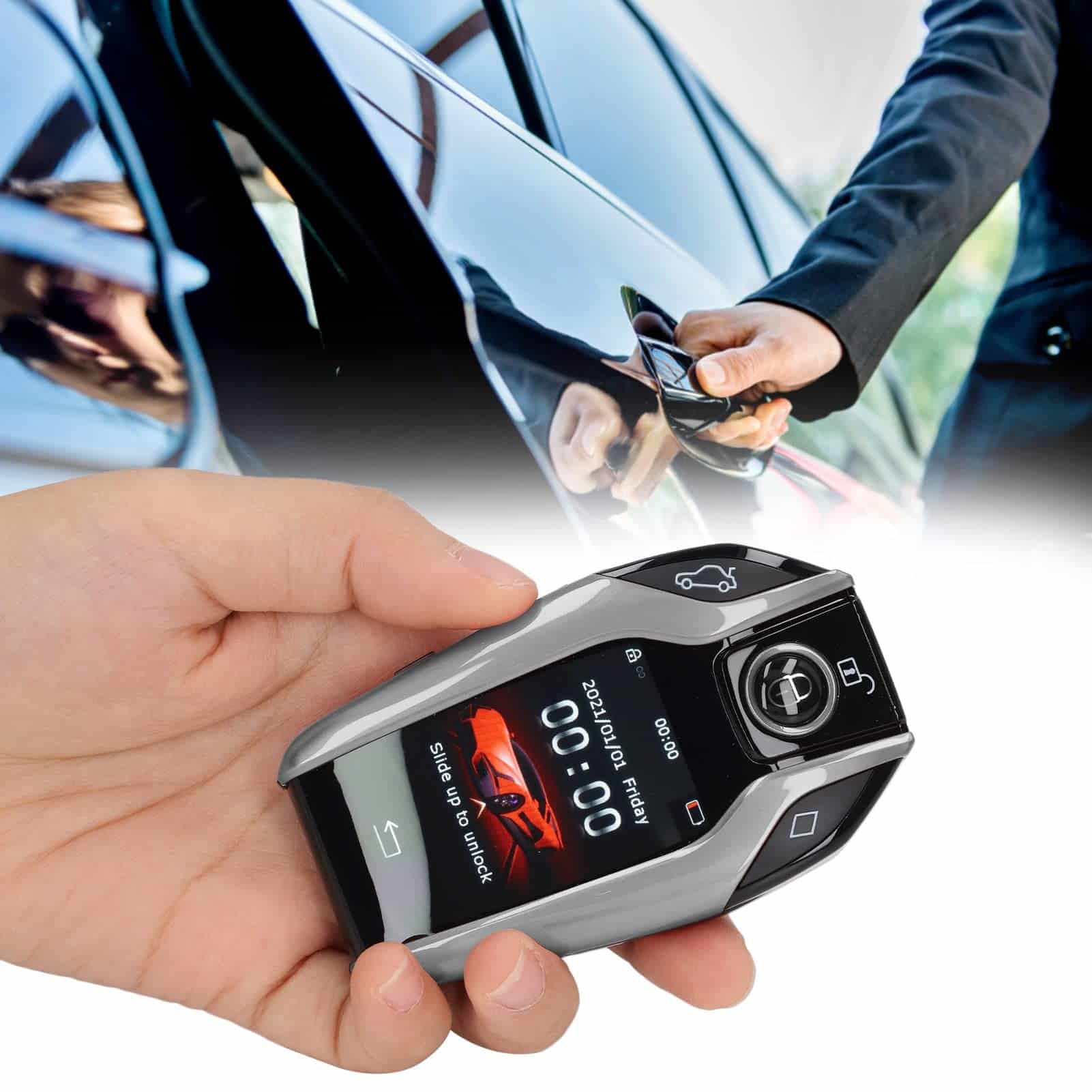 Control Remoto Inteligente de Coche TK800, Llave Todo en - Imagen 5