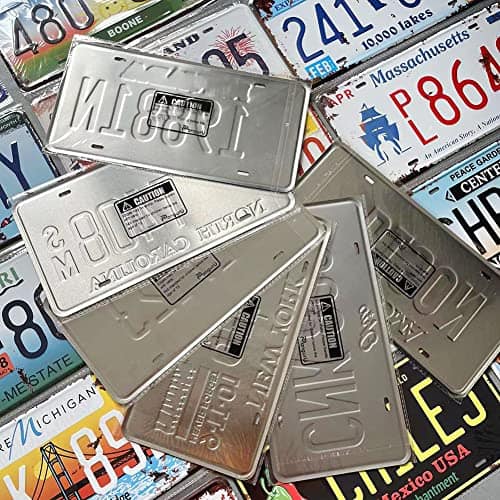 Panguru Juego de 50 Placas de Matrícula Réplica de los 50 - Imagen 4