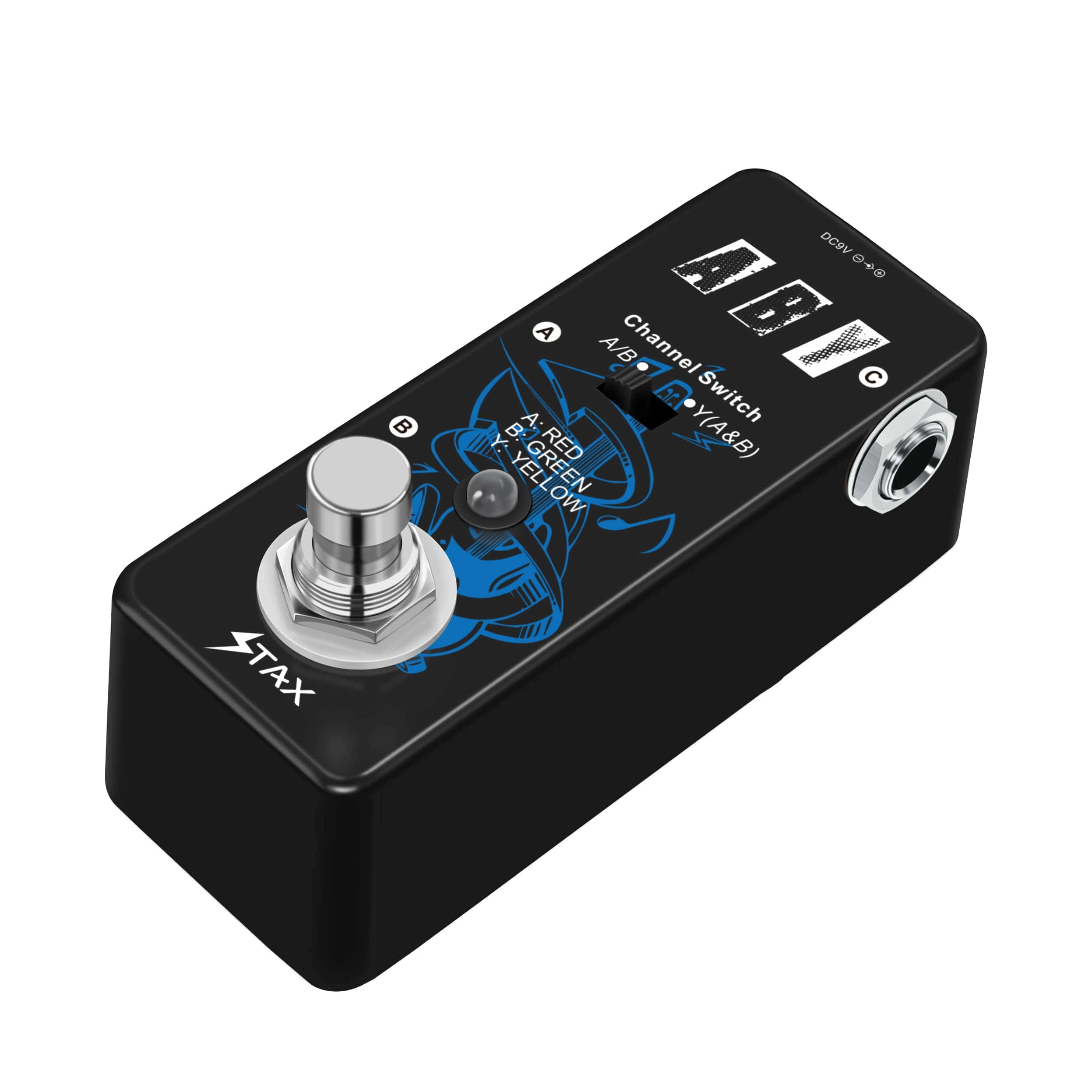 Stax ABY Pedal Selector de Canal de Audio para Guitarra con - Imagen 6