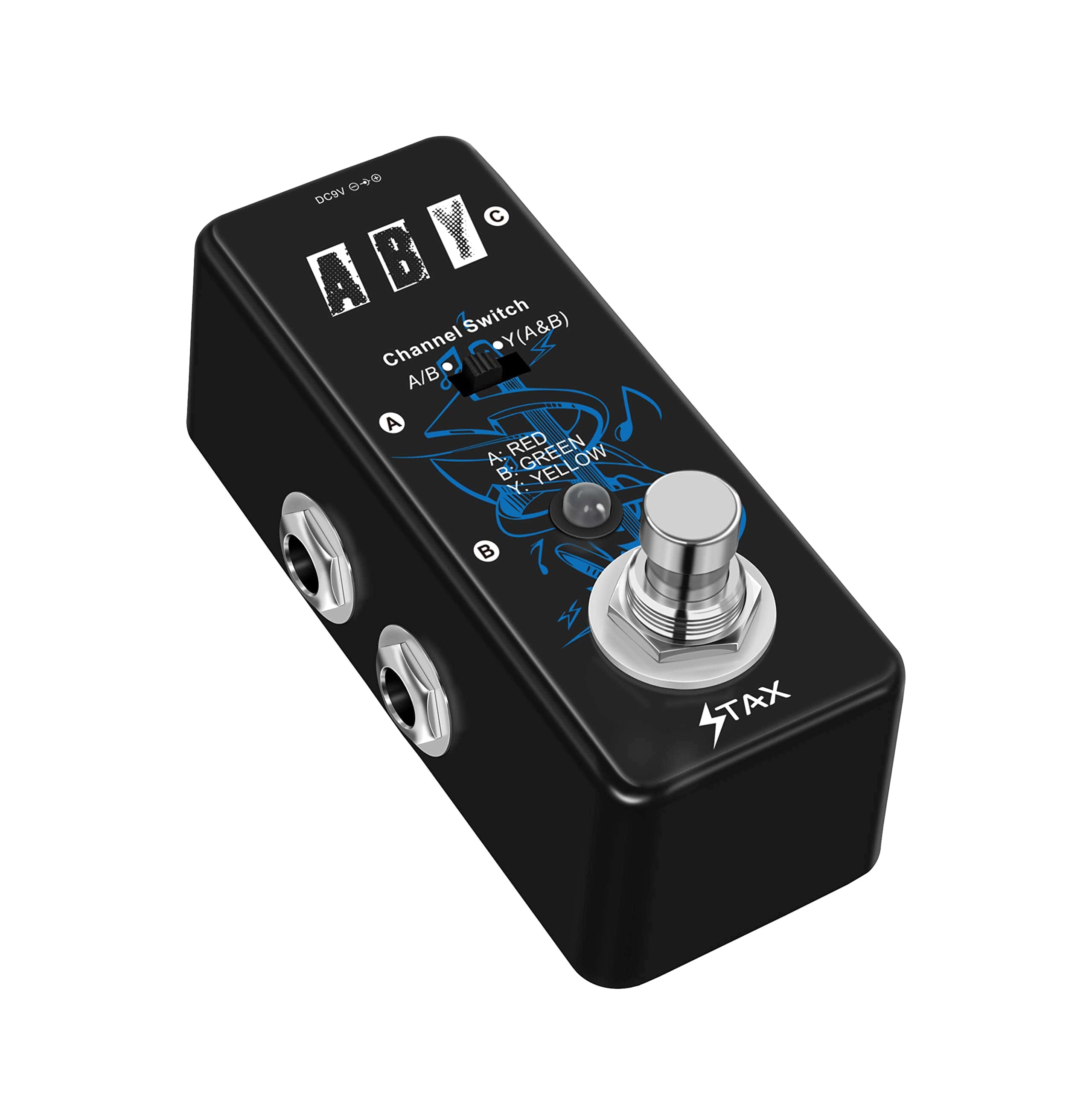 Stax ABY Pedal Selector de Canal de Audio para Guitarra con - Imagen 4