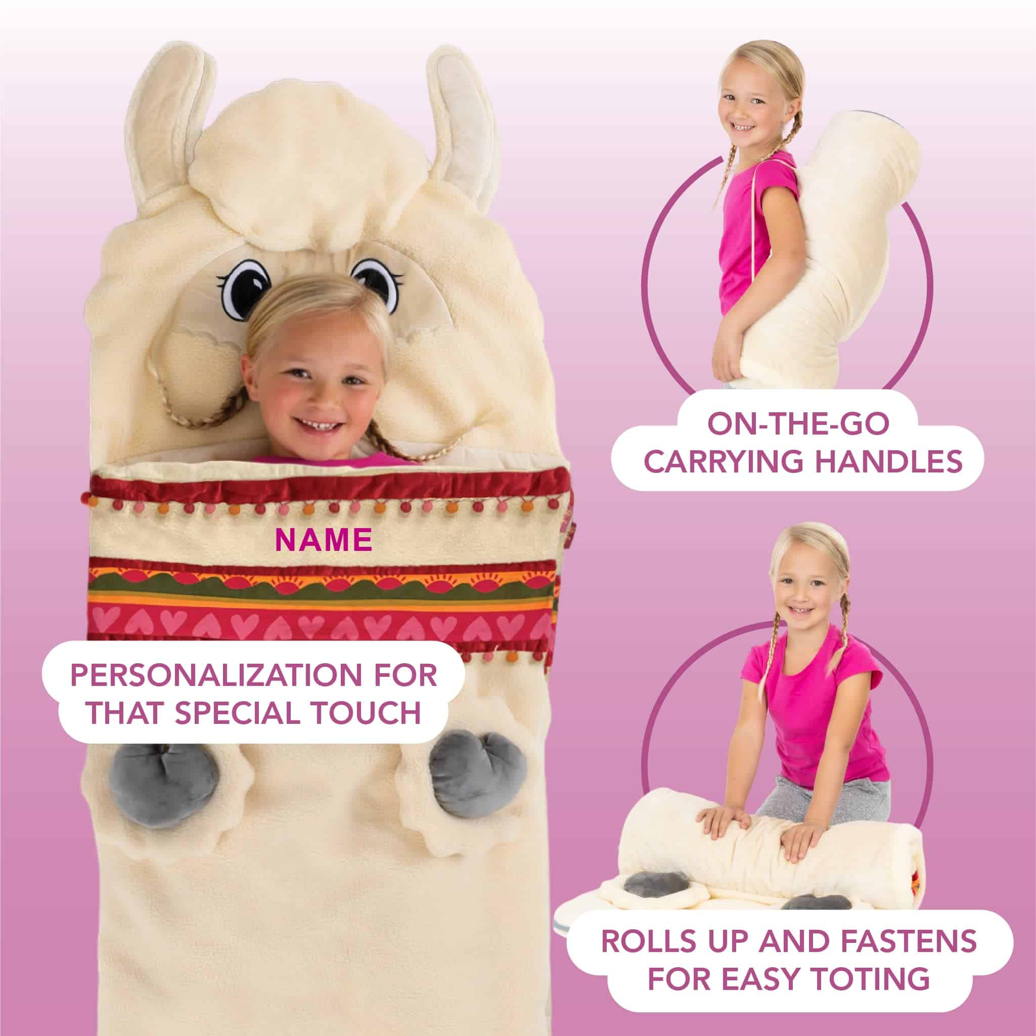 Bolsa de dormir Bixbee Alpaca para niños de 3 años en - Imagen 5