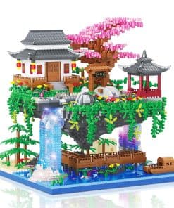 Set de construcción de árbol de cerezo Vziimo, Set de