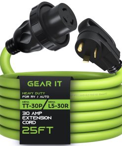 Cable de extensión de energía para RV GearIT de 30 amperios