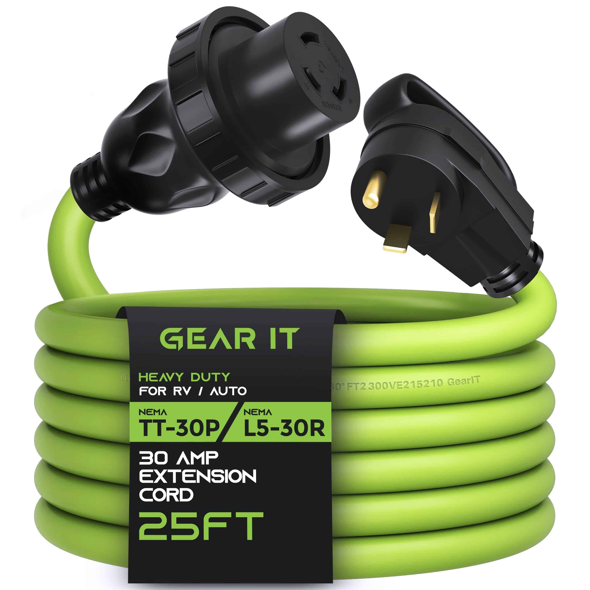 Cable de extensión de energía para RV GearIT de 30 amperios