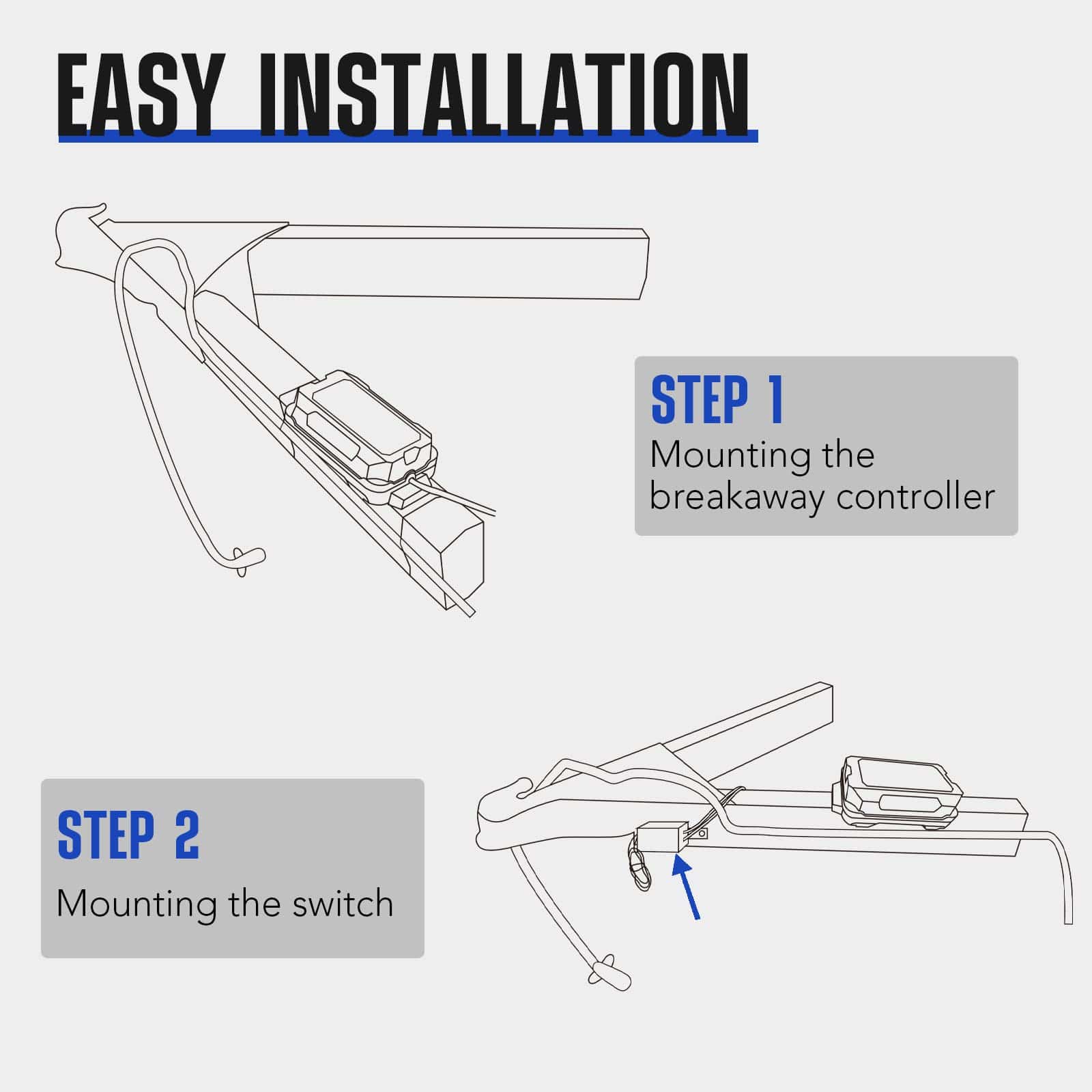 ATEM POWER Kit de Freno de Escape para Remolque Controlador - Imagen 10