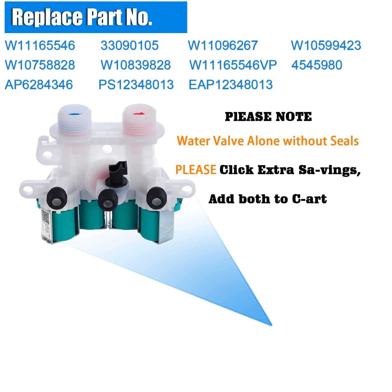 Válvula de entrada de agua para -AP6284346 - Imagen 5