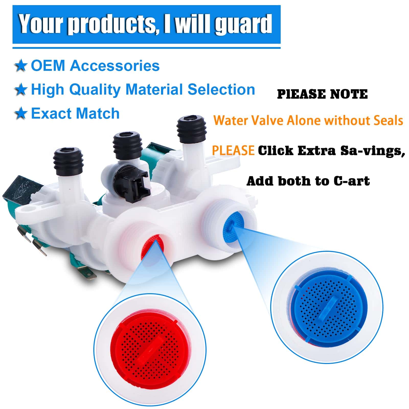 Válvula de entrada de agua para -AP6284346 - Imagen 4