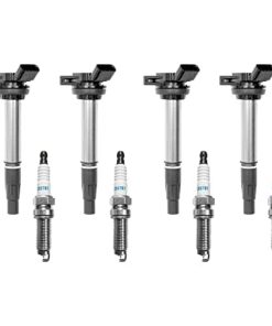 Conjunto de 4 Bobinas de Encendido y Bujías compatibles con