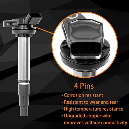 Conjunto de 4 Bobinas de Encendido y Bujías compatibles con - Imagen 5