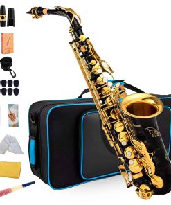 Saxofón Alto en Mi bemol con Llaves Negras/Doradas