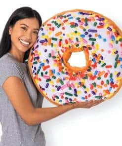 Almohada de Lanzamiento de Donut de Relleno 3D de 22" de