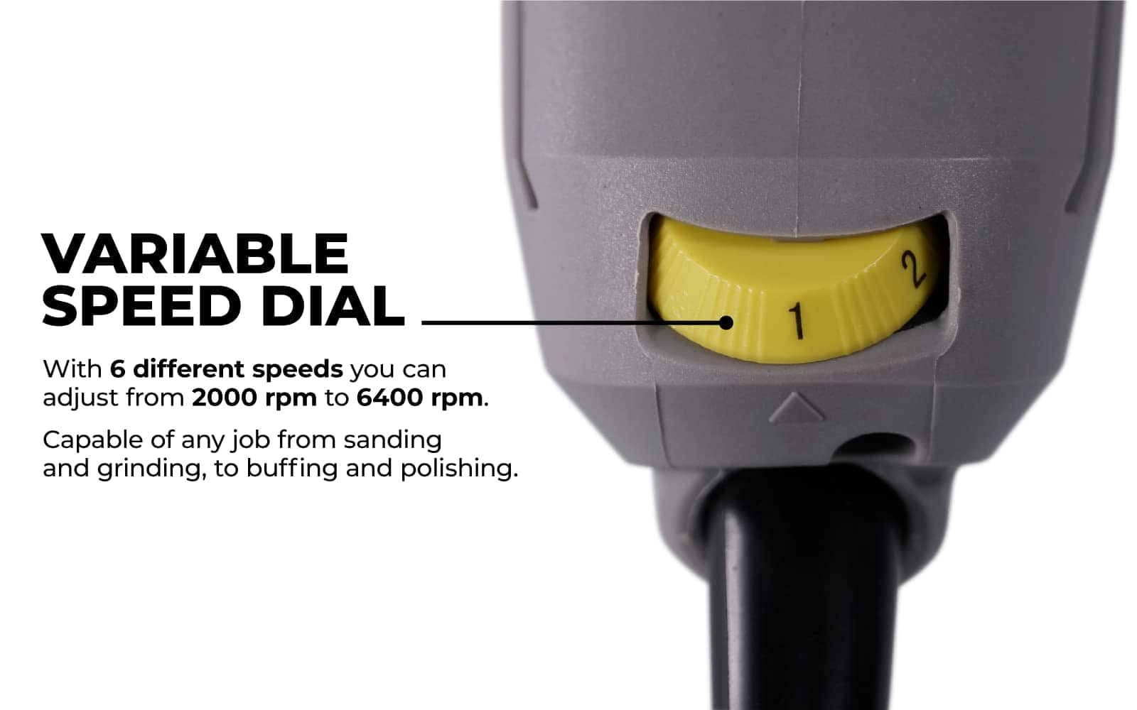 VViViD REV Pulidora Orbital Aleatoria 2.0, 2000 RPM - 6400 - Imagen 5