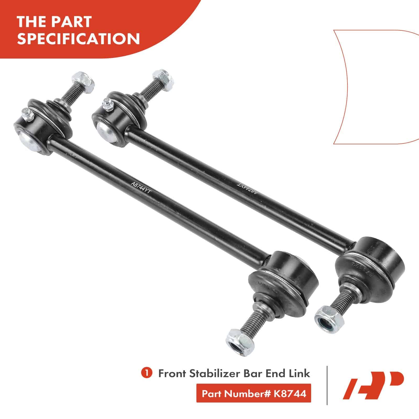 Conjunto A-Premium de 8, Extremo de Barra de Acoplamiento - Imagen 4