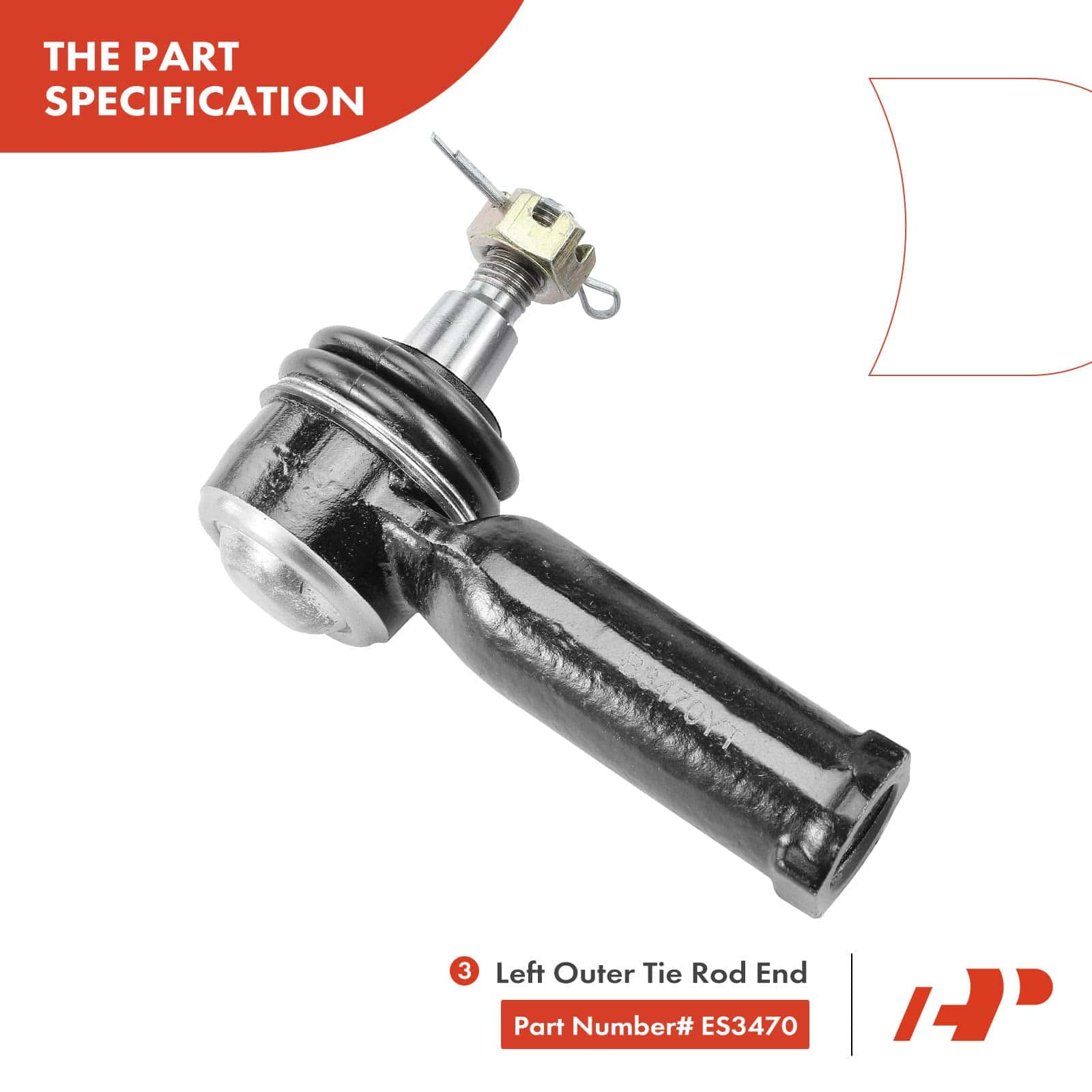 Conjunto A-Premium de 8, Extremo de Barra de Acoplamiento - Imagen 7