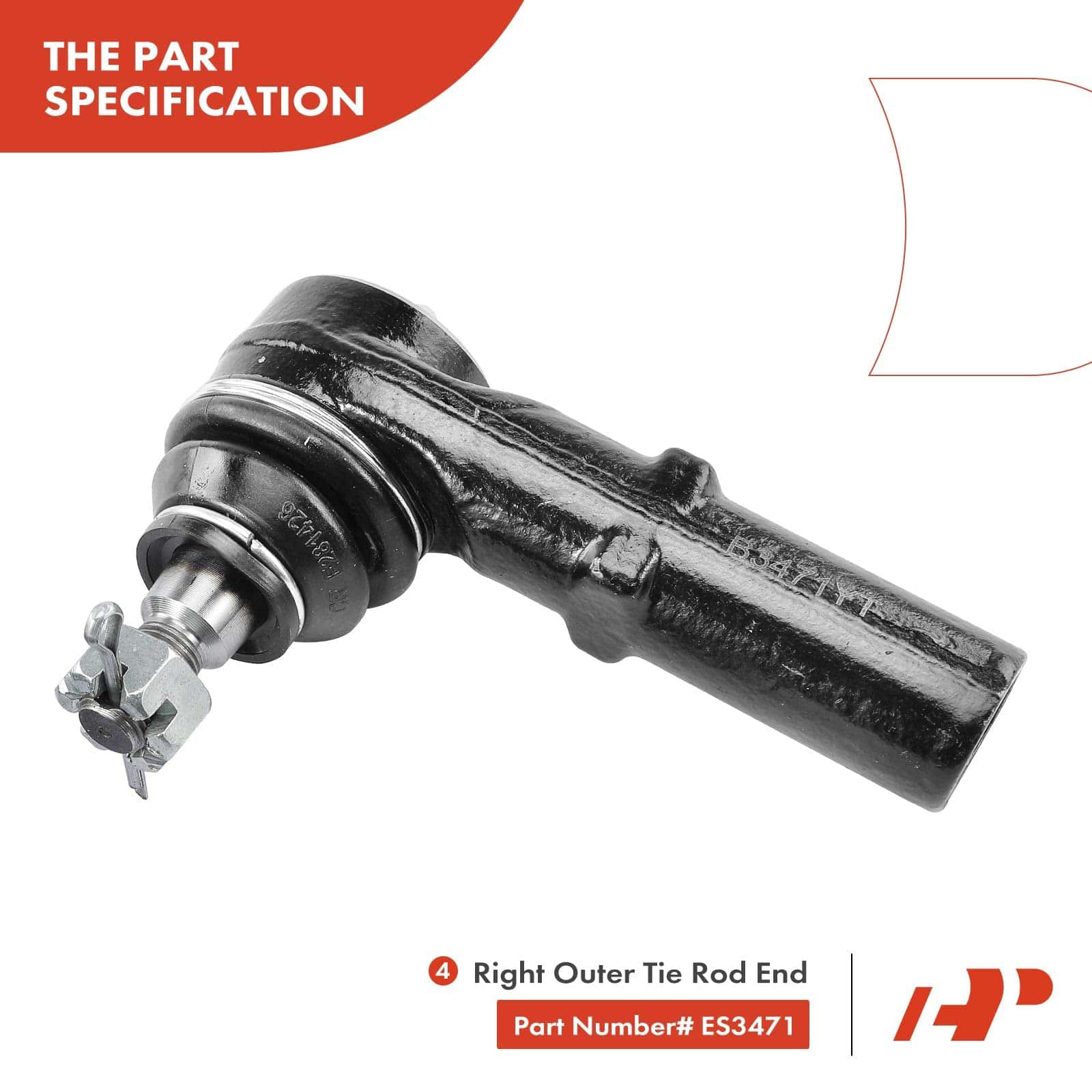 Conjunto A-Premium de 8, Extremo de Barra de Acoplamiento - Imagen 8