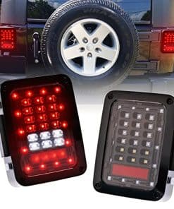 AUXLIGHT Luces Traseras de Reemplazo para Jeep Wrangler JK