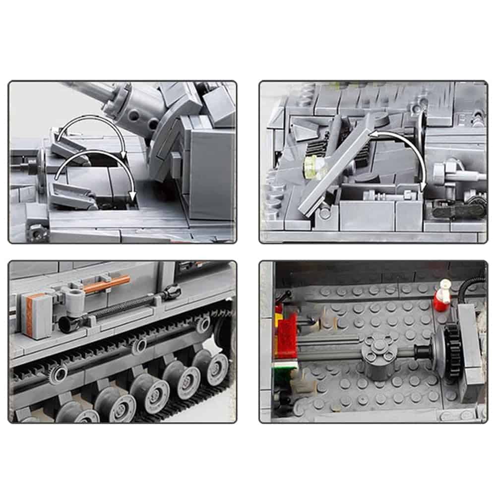Set de Construcción de Bloques Militares General Jim's - - Imagen 6