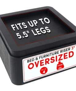 Risers para Cama Extra Grandes y Resistentes en Paquete de