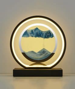 rysnwsu Cuadro de Arte de Arena en Movimiento Arenas en