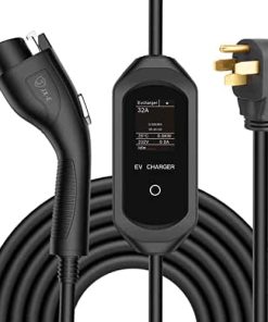 Cargador para Vehículo Eléctrico JX-E Nivel 2, Ajustable de