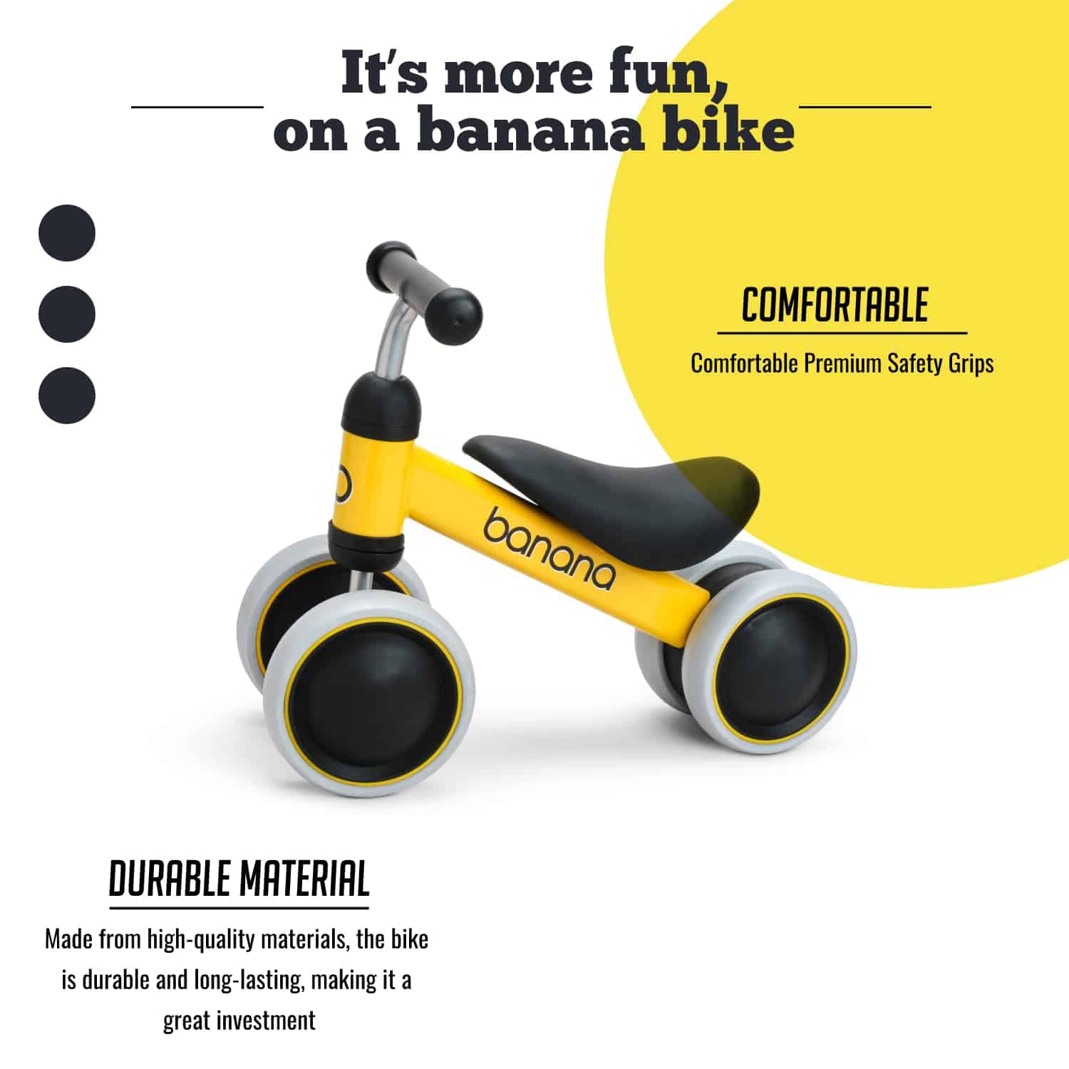 Bicicleta de Equilibrio para Niños - Bicicleta de - Imagen 5