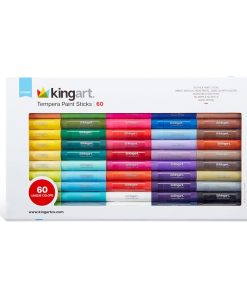 KINGART 575-60 PAINT Sticks de Tempera, Set de 60 Colores