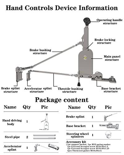 Controles Manuales para Conductores Discapacitados Control - Imagen 6