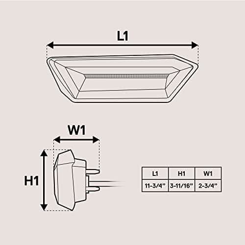 LED de Freno Trasero TRUE MODS para Polaris RZR S1000 S900 - Imagen 8