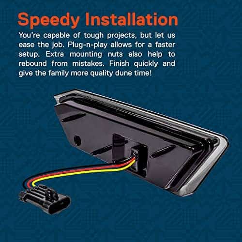 LED de Freno Trasero TRUE MODS para Polaris RZR S1000 S900 - Imagen 6