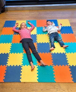 Tapete de juego para bebé MioTetto de 36 piezas, suave y no
