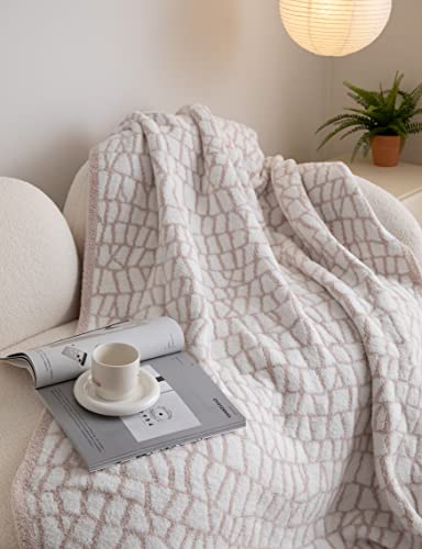 Manta de cama tamaño queen de microfibra esponjosa con - Imagen 6