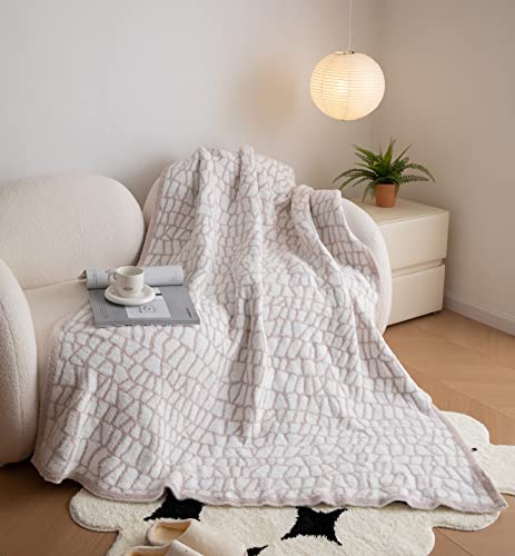 Manta de cama tamaño queen de microfibra esponjosa con - Imagen 8