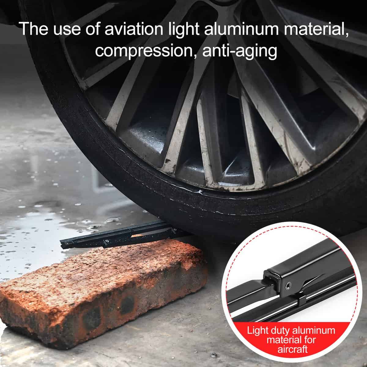 Cuchilla de limpiaparabrisas de 28 pulgadas para RV o - Imagen 4