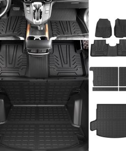 Tapete de maletero powoq Compatible con Honda CRV 2017-2022