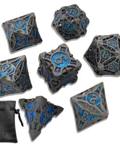 AJKDEUIH Conjunto de Dados DND de Metal Regalo Dungeons and
