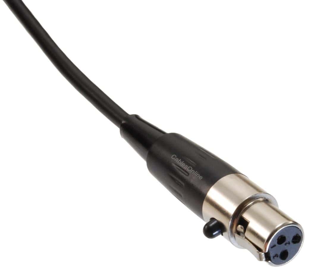 Cable CablesOnline de 10 pies Mini-XLR 3-Pin Macho a - Imagen 3