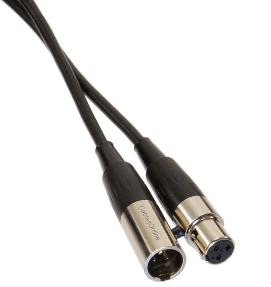 Cable CablesOnline de 10 pies Mini-XLR 3-Pin Macho a - Imagen 5