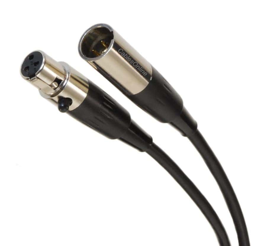 Cable CablesOnline de 10 pies Mini-XLR 3-Pin Macho a - Imagen 6