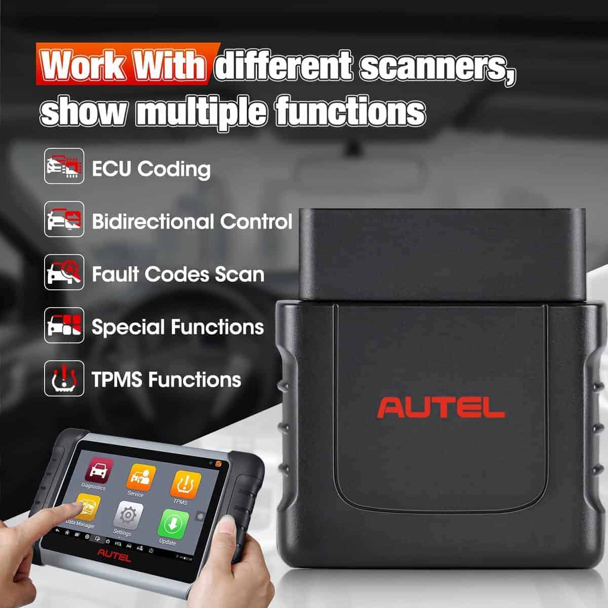 Autel MaxiVCI Mini Bluetooth, Interfaz de diagnóstico VCI - Imagen 4