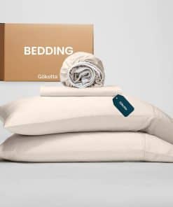 Juego de Sábanas para Cama Tamaño Completo GOKOTTA, Set de