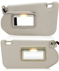 Par de viseras para el lado izquierdo del conductor y el