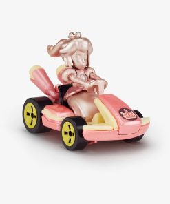 Hot Wheels Mario Kart Pink Gold Peach Vehículo