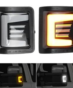 Luz lateral del espejo de señal de giro y luz intermitente