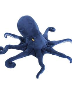 Juguete de Peluche de Simulación de Pulpo Azul Xshelley,